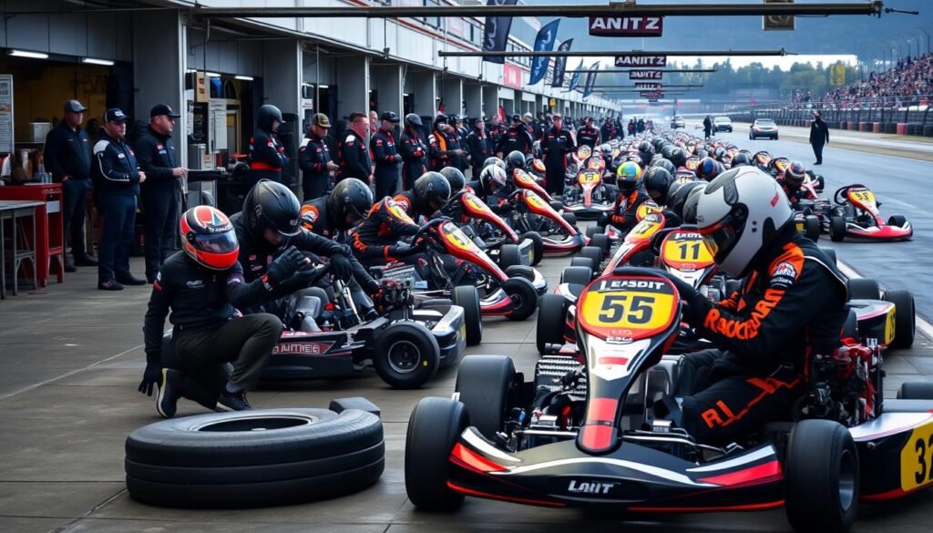 kart pre-race inspections