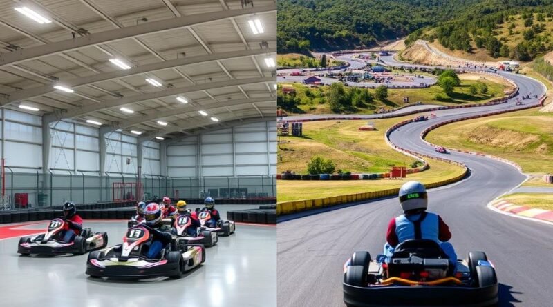 Indoor vs. Outdoor Karting: Pros and Cons