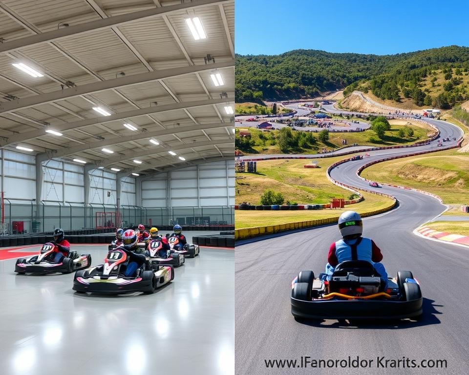 Indoor vs. Outdoor Karting: Pros and Cons
