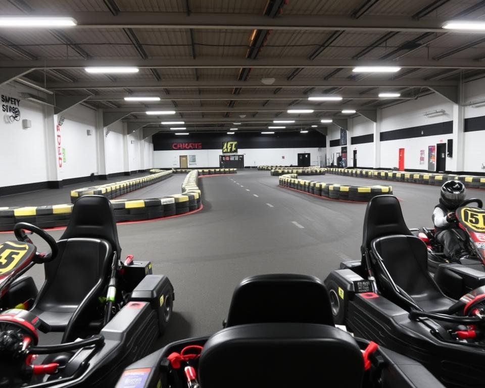 indoor karting safety features