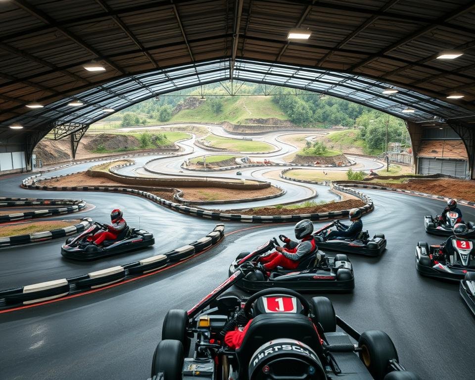 indoor outdoor karting tracks