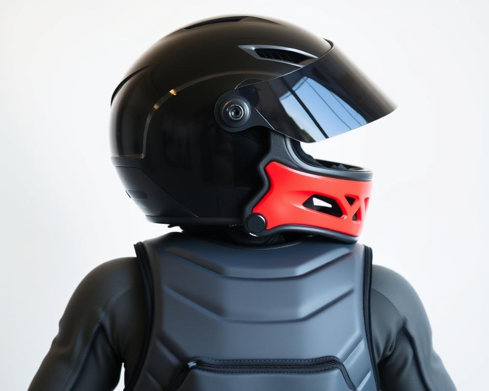karting head and torso protection gear